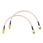 DMiotech R G316 коаксильный кабель SMA женский - мужской коннектор адаптор 2 шт. комплект 50Ω антенна удлинение кабель маршрутизатор для G