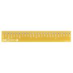 クンペル 定規 24cm センチメトロ 有楽町線 KPCM128