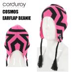 CORDUROY COSMOS EARFLAP BEANIE PINK вельвет year заслонка Beanie уголок данный . сноуборд сноуборд 