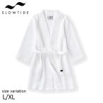 SLOW TIDE GUILD ROBE WHITE slow Thai dogiru draw b пляж полотенце серфинг Surf sap мужской женский 