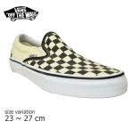 VANS スニーカー スリッポン バンズ オールドスクール classic SLIP ON CHECKEN WHITE スケボー レディース メンズ スケシュー