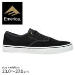 emerica スニーカー エメリカ レディース 黒 メンズ WINO STANDARD BLACK WHITE スケートボード シューズ バルカナイズドソール 高反発 軽量