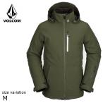 VOLCOM DEADLY STONES JACKET SAG SATURATED GREEN ヴォルコム ボルコム  スノーウェア ジャケット スノボー 防寒 メンズ