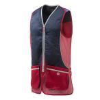ベレッタ シルバーピジョンベスト（レッド x ネイビー）/Beretta Silver Pigeon Vest - Red &amp; Blue