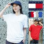 ショッピングHILFIGER トミー ヒルフィガー TOMMY HILFIGER Tシャツ メンズ 半袖 綿混 コットン レディース ユニセックス ブランド ロゴ プレゼント ギフト メール便