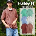 ハーレー Hurley ポロシャツ メンズ 紳士 無地 ゴルフ 綿 コットン 綿混 ロゴ ワンポイント 無地 ブランド メール便 父の日 プレゼント