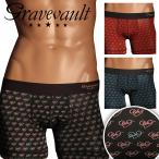グレイブボールト ボクサーパンツ メンズ 男性 下着 紳士 バレンタイン 2026 プレゼント Gravevault ロング かわいい ハート ブランド 送料無料 高級 国産 love