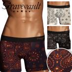 クリスマス プレゼント グレイブボールト ボクサーパンツ メンズ Gravevault ショート 男性 下着 紳士 かっこいい ペイズリー 高級 ブランド 国産 日本製 MASK