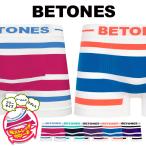 ビトーンズ ボクサーパンツ メンズ BETONES バレンタイン 2026  プレゼント 男性下着 紳士 フリーサイズ 立体成型 タグレス AKER ブランド 送料無料 AKER