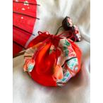 Crea*KIMONO кимоно лоскутное шитье мешочек a ручная работа 