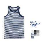 ミラー パネルリブタンクトップ メンズ インナー アンダーウェア 肌着 下着 綿100％ ROBERT P MILLER 110C