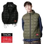 TAION タイオン正規品 Manhattan Portage(マンハッタンポーテージ) ソフトシェル インナーダウンベスト(24FW-MP-TAION06) ダウンベスト 限定　コラボ