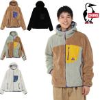 チャムス CHUMS 正規品 ボンディングフリースジップパーカー(アウター／フリース) フード付 秋冬 アウター ミトン 手袋 防寒 防風 CH04-1476/デイリー