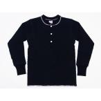 CUSHMAN クッシュマン スウェット ヘンリーネックスウェット アンダーウエア 26170 SWEAT HENLY UNDER WEAR (ブラック)