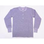 CUSHMAN クッシュマン スウェット ヘンリーネックスウェット アンダーウエア 26170 SWEAT HENLY UNDER WEAR (ミックスグレー)