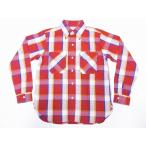 WAREHOUSE ウエアハウス ネルシャツ D柄 3104 フランネルシャツ FLANNEL SHIRTS チェック (レッド)