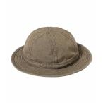 Buzz Rickson's バズリクソンズ アーミーハット BR02843 ブラウンデニム ハット HAT, WORKING, BROWN DENIM ARMY HAT (ブラウン)