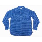 ショッピングネルシャツ SUGAR CANE シュガーケーン ネルシャツ SC28229 ハウンドトゥース 千鳥格子 フランネルシャツ TWILL HOUNDTOOTH L/S WORK SHIRT (ブルー)