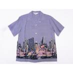 ショッピングコアリズム STAR OF HOLLYWOOD スターオブハリウッド オープンシャツ MANHATTAN SH37281 半袖 (GRAY)