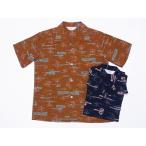 STAR OF HOLLYWOOD スターオブハリウッド オープンシャツ SH39320 ATOMIC 半袖 オープンカラーシャツ アトミック柄