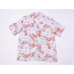 SUN SURF サンサーフ アロハシャツ SS39222 WHITE EGRET 白鷺 シラサギ 和柄 (グレー)
