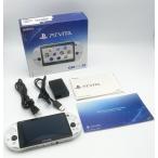 中古 PlayStation Vita Wi-Fiモデル グレイシャー・ホワイト(PCH-2000ZA22)