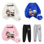 ラブブ 子供服 長袖 パーカー labubu 春 秋 冬 アイテム トップス 男の子 女の子 丸い襟 可愛い キッズ グッズ 子供服 誕生日 グッズ プレゼント