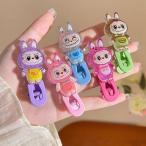 新品 5杖入Labubu ラブブ ヘアクリップ ヘアアクセサリー 髪飾り ぬいぐるみ かわいい 推し活 プレゼント 韓国風
