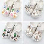 リボン サンダル デコレーションピン ジャム チャームズ ジビッツ かわいい SNS話題 オシャレ おしゃれ Y2K パール シルバー ootd キラキラ ラメ ダイヤモンド