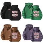 10色 新品 ラブブ 成人服 長袖 パーカー labubu 春 秋 冬 アイテム トップス 男の子 女の子 可愛い 成人服 誕生日 グッズ プレゼント