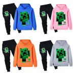 Minecraft Parker брюки 2 позиций комплект весна осень очень популярный герой товары casual одежда мужчина девочка симпатичный Kids товары ребенок одежда день рождения товары подарок 