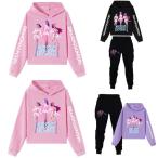 19 цвет K-POP 2 позиций комплект весна осень очень популярный герой товары casual одежда мужчина девочка симпатичный Kids товары ребенок одежда день рождения товары подарок 