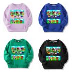 Sprunki ребенок одежда длинный рукав Parker labubu весна осень-зима item tops мужчина девочка круг . воротник симпатичный Kids товары ребенок одежда день рождения товары подарок 