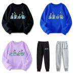 Kpop ребенок одежда длинный рукав Parker Kpop весна осень-зима item tops мужчина девочка круг . воротник симпатичный Kids товары ребенок одежда день рождения товары подарок 