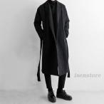  длинный Пальто Честерфилд мужской пальто длинный длина melt n одноцветный to ключ -to ремень имеется свободно осень-зима бизнес casual la автомобиль пальто 2 цвет 