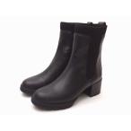 UNISA ウニサ JOLTO-WA ブラック BLACK サイドゴアブーツ リブニットブーツ レディース ブーツ チェルシーブーツ