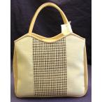 【送料無料】和・バッグ　ハンドバッグ　生成り　ベージュ　日本製　和服【※北海道・沖縄県・離島は別途送料必要】