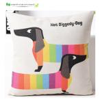  наволочка собака Dux fndo Dux собака рисунок модный симпатичный собака смешанные товары собака мелкие вещи смешанные товары животное рисунок love собака товары животное интерьер симпатичный 45cm красочный радуга цвет 