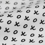 生地 布 〇× 白 丸 バツ USAコットン ポイント消化 綿 100％ Henry Glass fabrics ヘンリーグラスファブリックス 1038