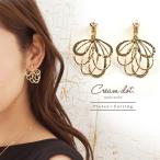 ピアス イヤリング アクセサリー ドロップモチーフ スタッドタイプ ネジ式 デイリー 華やか 結婚式 カジュアル outlet