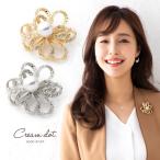 ブローチ フォーマル 卒業式 卒園式 コサージュ パール キュービックジルコニア ビジュー 花 フラワー ピン