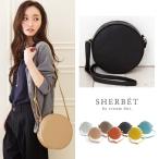 ショルダーバッグ 丸　サークル 鞄 BAG ストラップ  フェイクレザー ブラック ホワイト ベージュ グレージュゆうパケット送料無料