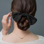 【全品送料無料⇒7月6日23:59迄】シュシュ ヘアゴム リボン リネン スクエア 大きめ ヘアアクセ ヘアアレンジ 簡単 まとめ髪 髪留め リボン