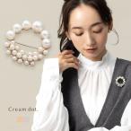 ブローチ フォーマル 卒業式 卒園式 入学式 入園式 ママ スーツ ピン パール サークル ハーフ コサージュ