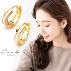 【最大30％OFF×全品送料無料】ピアス フープピアス レディース 中折れ メタル 大人 上品 エレガント きれいめ 華奢 シンプル フェミニン outlet
