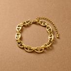  из нержавеющей стали браслет металл аллергия морской цепь взрослый Gold серебряный .. пачка бесплатная доставка 