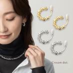 【最大30％OFFセール×全品送料無料】イヤリング レディース ワイヤーフィット 挟むだけ ピアス見え シリコンカバー キラキラ メタル フープ