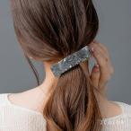 ヘアクリップ ヘアピン ヘアアクセサリー ヘアアレンジ 簡単 まとめ髪 髪留め マーブル柄 ゆうパケット送料無料