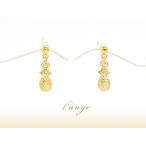 Yahoo! Yahoo!ショッピング(ヤフー ショッピング)ノンホールピアス　パイナップル　ゴールド　イヤリング　ピアス風　レディース　樹脂