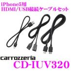 カロッツェリア CD-IUV320 iPhone5用HDMI/U